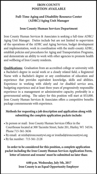 Jobs in department of human services
