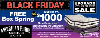 Black Friday, American Pride Furniture & Gifts, Cameron, WI